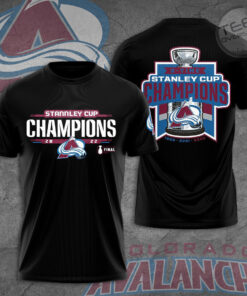Colorado Avalanche 3D T shirt Black