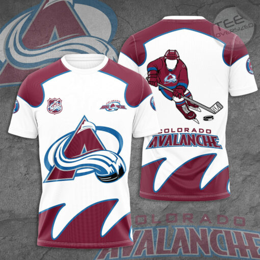 Colorado Avalanche 3D T shirt NHLCA002