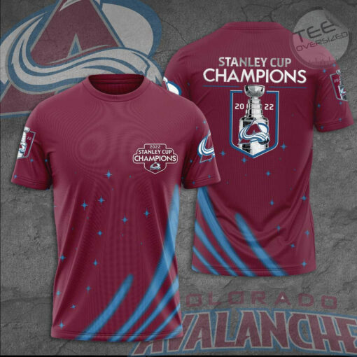 Colorado Avalanche 3D T shirt NHLCA005