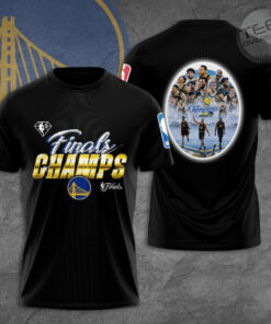 Golden State Warriors T shirt 3D S4 black
