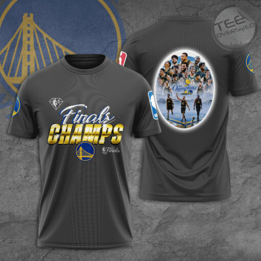 Golden State Warriors T shirt 3D S4 grey