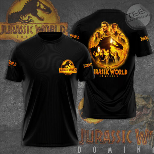 Jurassic World Dominion 3D T shirt new