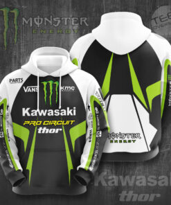 Kawasaki Racing Team 3D Apparels S11 Hoodie