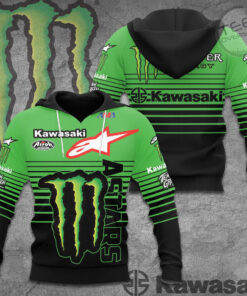 Kawasaki Racing Team 3D Apparels S6 Hoodie