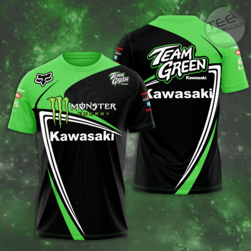 Kawasaki Racing Team 3D Apparels T shirt