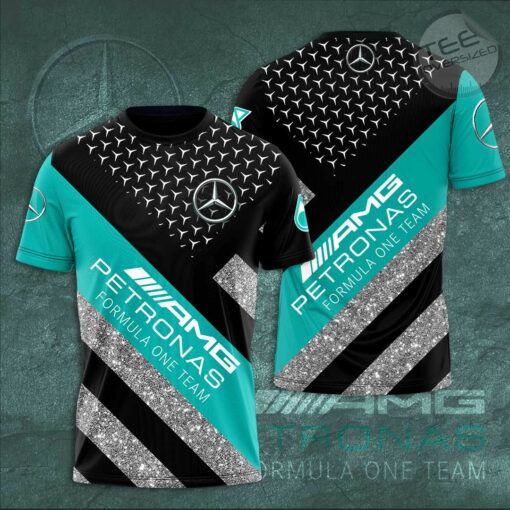 Mercedes AMG Petronas F1 Team 3D Apparels S30 T shirt