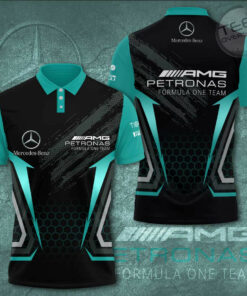 Mercedes AMG Petronas F1 Team 3D Apparels S38 Polo