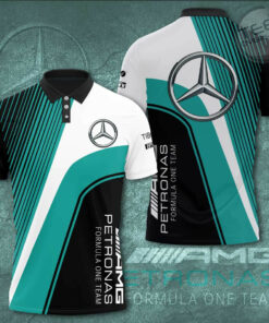 Mercedes AMG Petronas F1 Team 3D Apparels S39 Polo