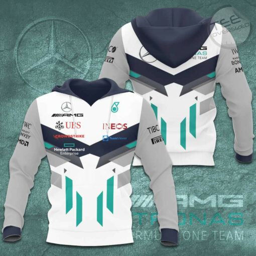 Mercedes AMG Petronas F1 Team 3D Apparels S42 Hoodie