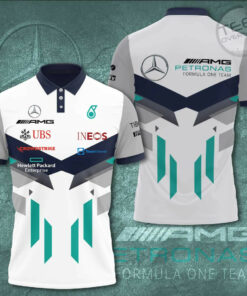Mercedes AMG Petronas F1 Team 3D Apparels S42 Polo