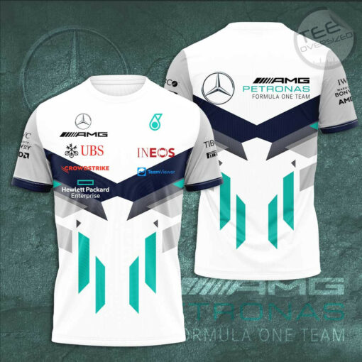 Mercedes AMG Petronas F1 Team 3D Apparels S42 T shirt