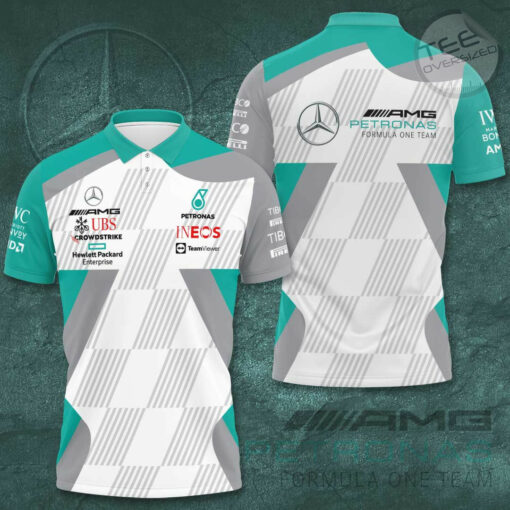 Mercedes AMG Petronas F1 Team 3D Apparels S44 Polo