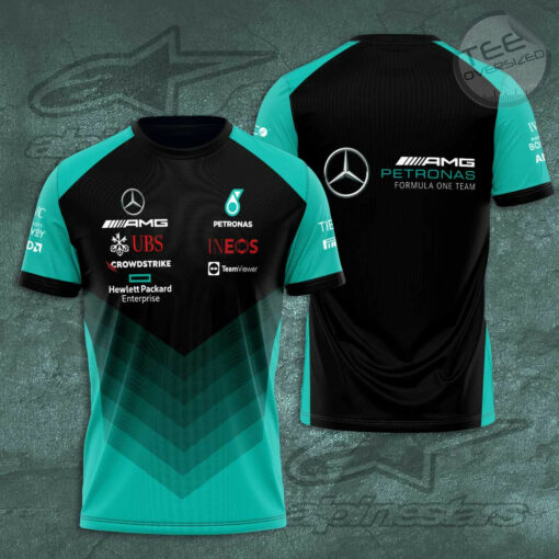 Mercedes AMG Petronas F1 Team 3D Apparels S47 T shirt