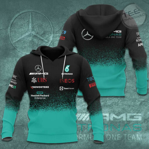 Mercedes AMG Petronas F1 Team 3D Apparels S48 Hoodie