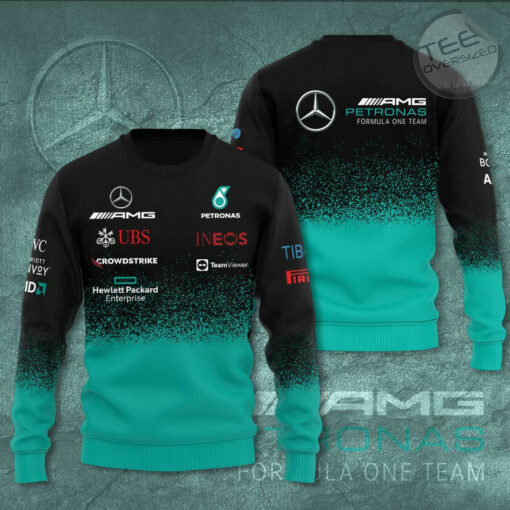 Mercedes AMG Petronas F1 Team 3D Apparels S48 Sweatshirt