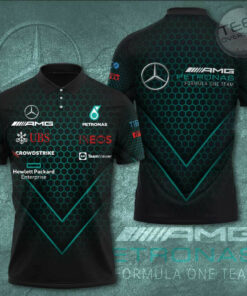 Mercedes AMG Petronas F1 Team 3D Apparels S49 Polo