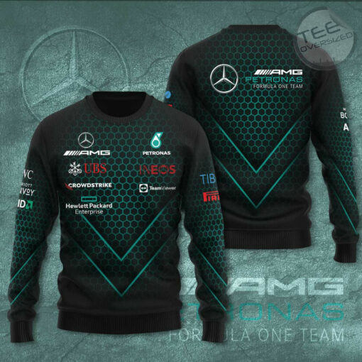 Mercedes AMG Petronas F1 Team 3D Apparels S49 Sweatshirt