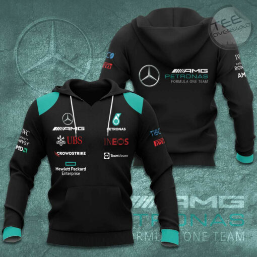 Mercedes AMG Petronas F1 Team 3D Apparels S51 Hoodie