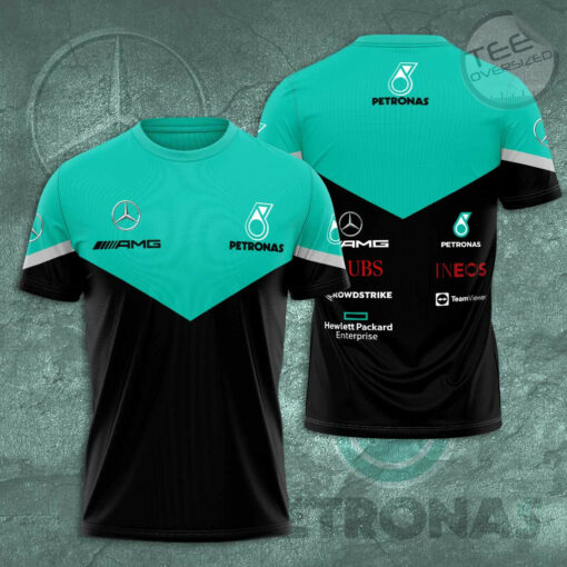 Mercedes AMG Petronas F1 Team 3D Apparels S53 T shirt