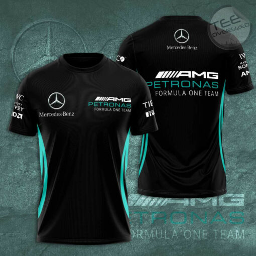 Mercedes AMG Petronas F1 Team 3D Apparels S54 T shirt