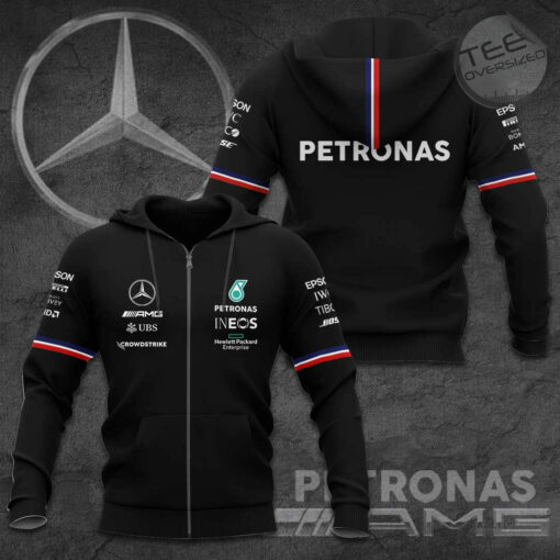 Mercedes AMG Petronas F1 Team 3D Apparels S59 Zip Hoodie