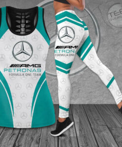 Mercedes AMG Petronas F1 Team 3D G07 Hollow Tank Top Leggings