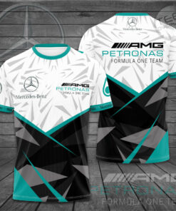 Mercedes AMG Petronas F1 Team 3D T Shirt S12