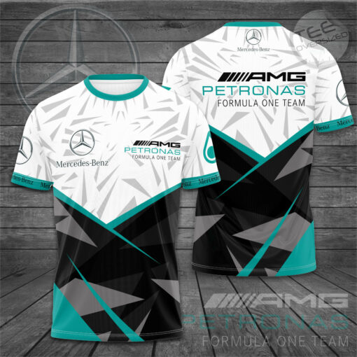 Mercedes AMG Petronas F1 Team 3D T Shirt S12