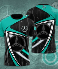 Mercedes AMG Petronas F1 Team 3D T Shirt S14