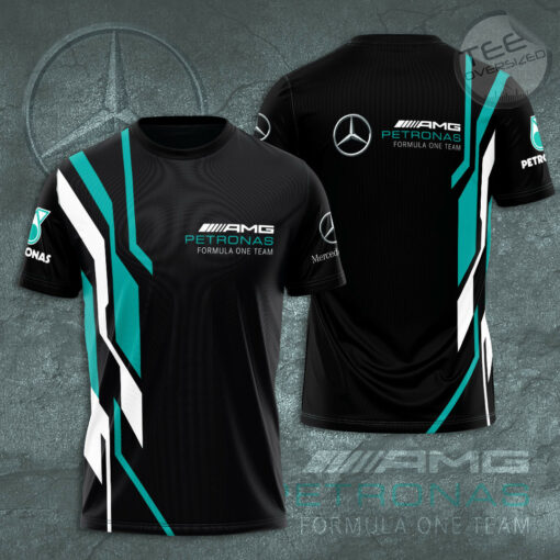Mercedes AMG Petronas F1 Team 3D T Shirt S9 1