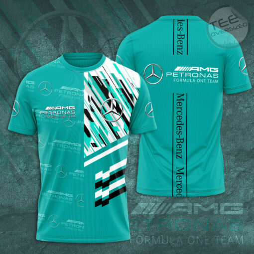 Mercedes AMG Petronas F1 Team 3D T shirt S22