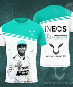 Mercedes AMG Petronas F1 Team 3D T shirt S23