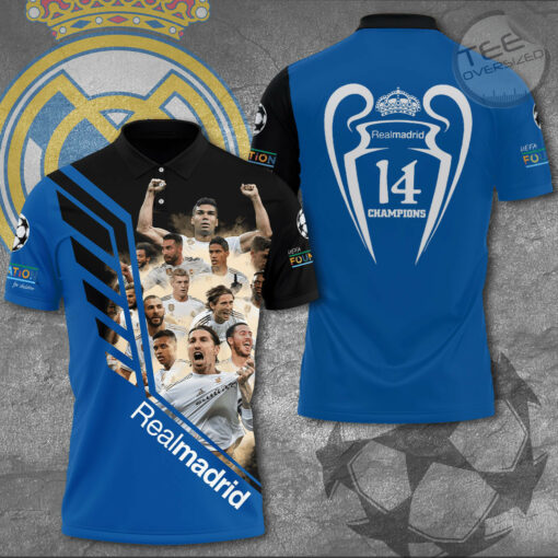 Real Madrid 3D Shirt Ver Polo