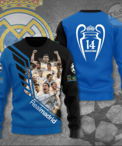 Real Madrid 3D Shirt Ver Sweatshirt
