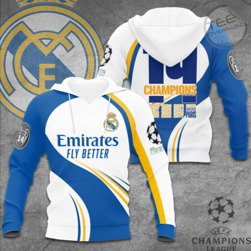 Real Madrid 3D Shirt Ver.3 Hoodie