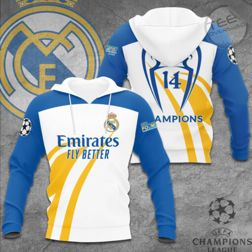 Real Madrid 3D Shirt Ver2 Hoodie