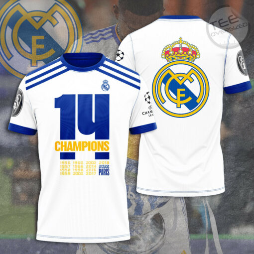 Real Madrid 3D T Shirt S2
