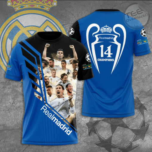 Real Madrid 3D T shirt Ver1