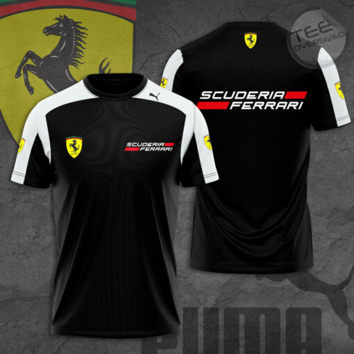 Scuderia Ferrari 2022 Team 3D T Shirt F1SF004