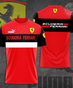 Scuderia Ferrari 3D T shirt F1SF003