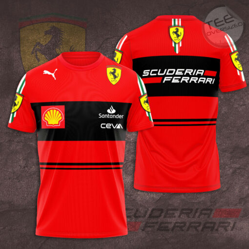 Scuderia Ferrari T shirt 3D T shirt