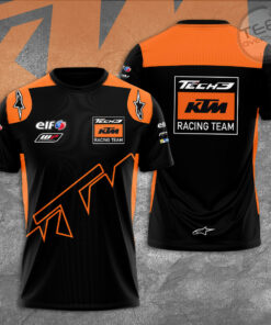Tech3 KTM Factory Racing 3D T shirt Tech3 E Racing 3D T shirt Red Bull KTM Tech3 3D T shirt