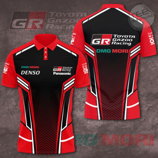 Toyota Gazoo Racing 3D Clothing Polo shirt NCRTGR002