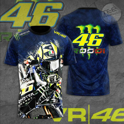 Valentino Rossi VR46 Monster 3D T shirt