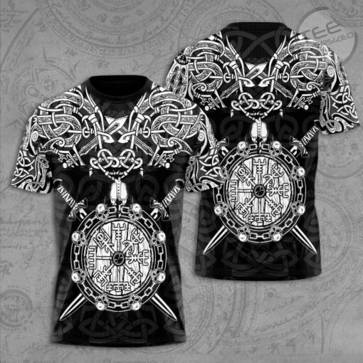 Vikings Valhalla 3D T shirt