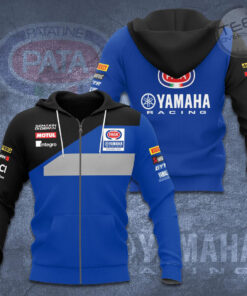 Yamaha Factory Racing 3D Apparels S4 Zip Hoodie