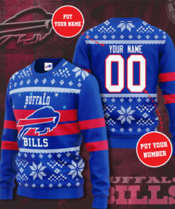 Buffalo Bills 3D Christmas Sweatshirt