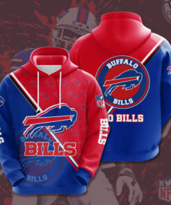 Buffalo Bills 3D Hoodie Design