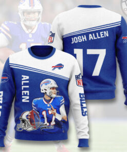 Buffalo Bills Josh Allen 3D Sweatshirt