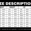 Dashiki Dress Sizechart